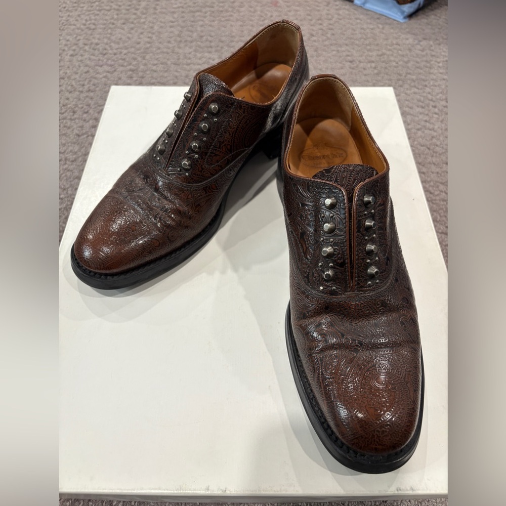 Church's Brown Leather Loafers with Timeless Design